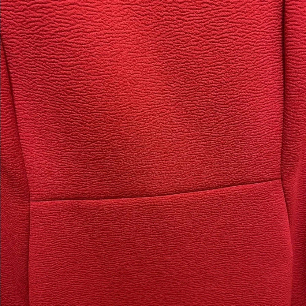 Calvin Klein Elegant Red Sleeveless Dress Sz 10 EUC!! - Picture 5 of 10
